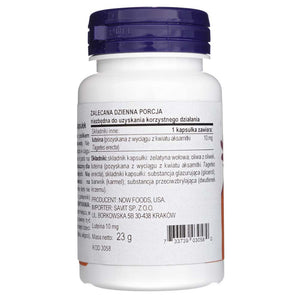 Now Foods Luteiin 10 mg – 60 pehmekapslit