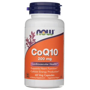Now Foods CoQ10 200 mg - 60 kapslit