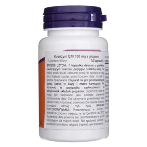 Now Foods CoQ10 100 mg viirpuumarjadega – 30 kapslit