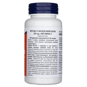 Now Foods viinamarjaseemned 100 mg - 100 kapslit