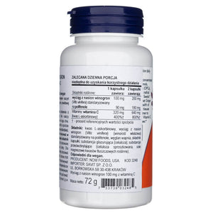 Now Foods viinamarjaseemned 100 mg - 100 kapslit