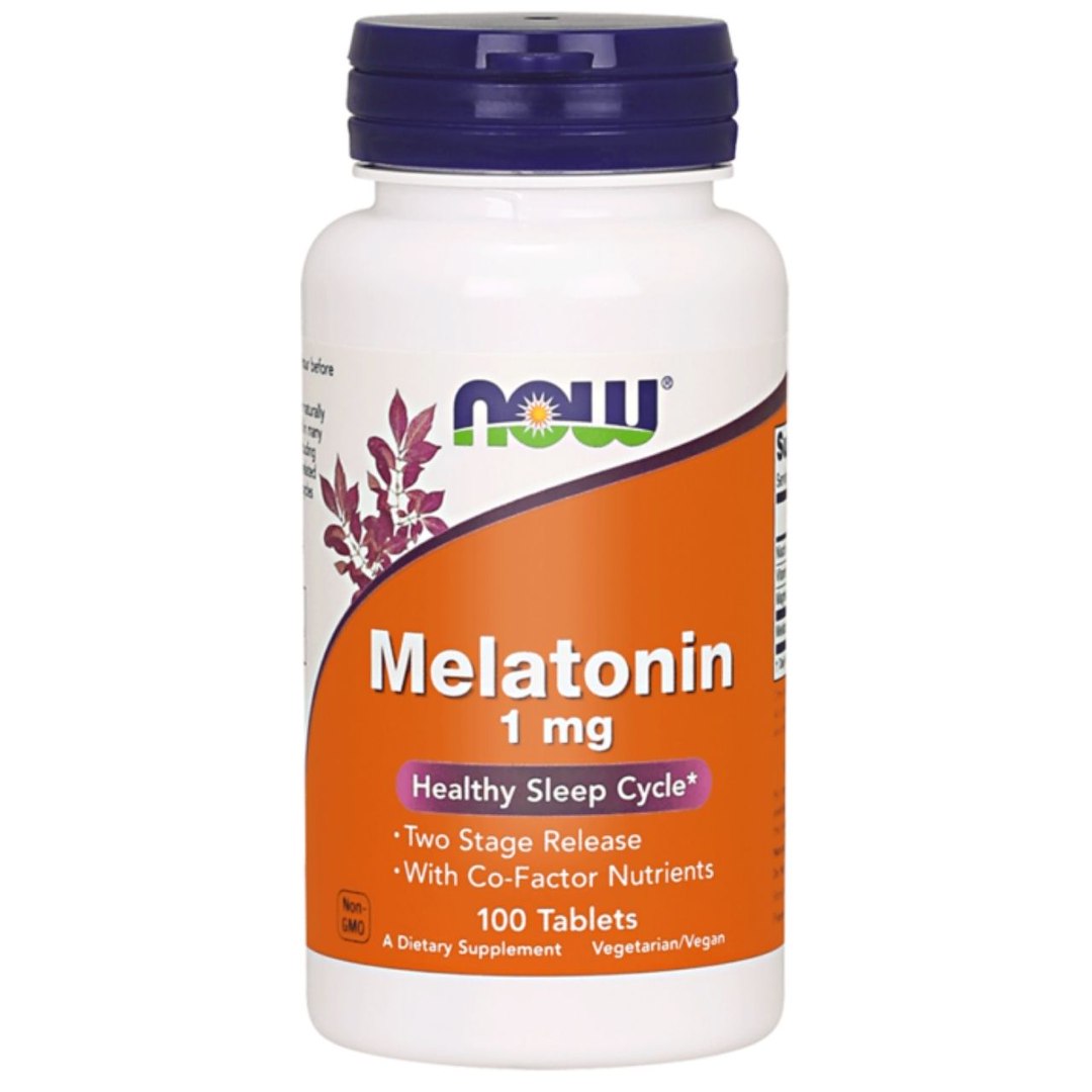 Now Foods Melatonin 1 mg - 100 tabletti