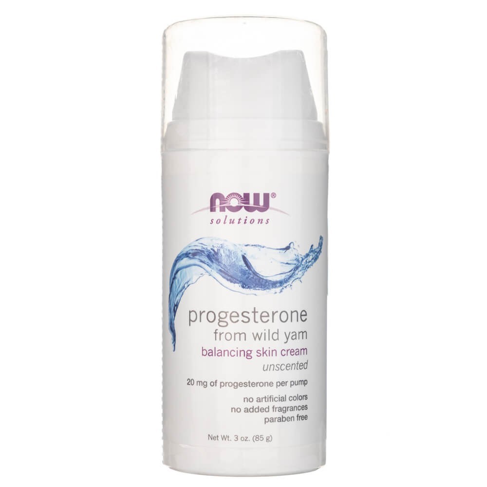 Now Solutions looduslik progesteroon metsiku jamsiga, kreem - 85 g