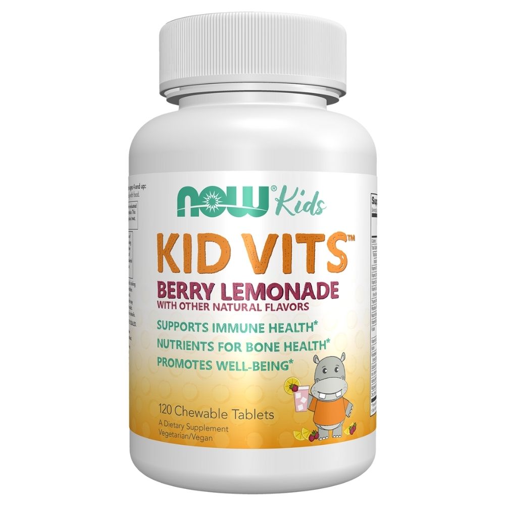 Now Foods Kid Vits Multi-Vitamin Berry Blast - 120 tablečių - Magnis.lt