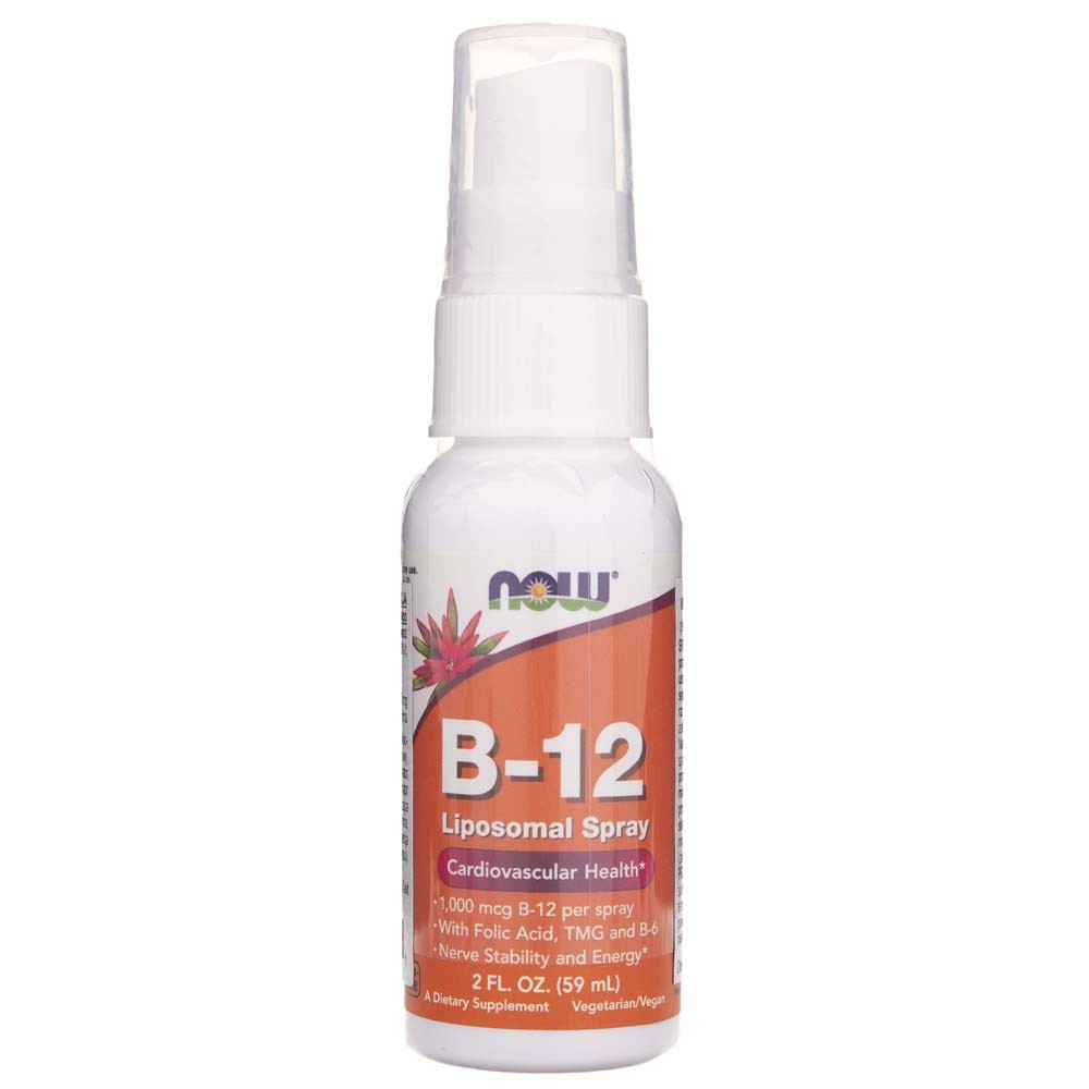 Now Foods B-12 liposoomne pihusti - 59 ml