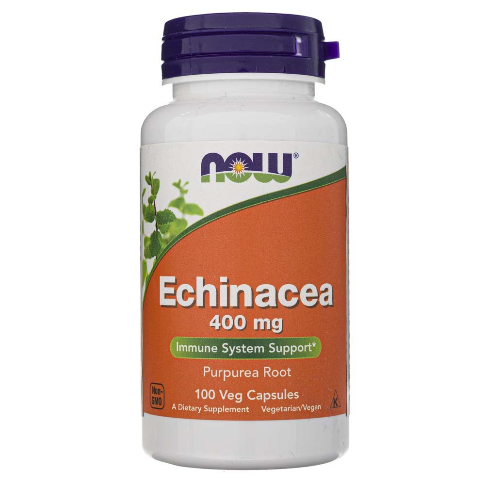 Now Foods Echinacea 400 mg - 100 kapslit