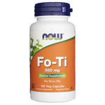 Now Foods Fo-Ti (He Shou Wu) 560 mg - 100 kapslit