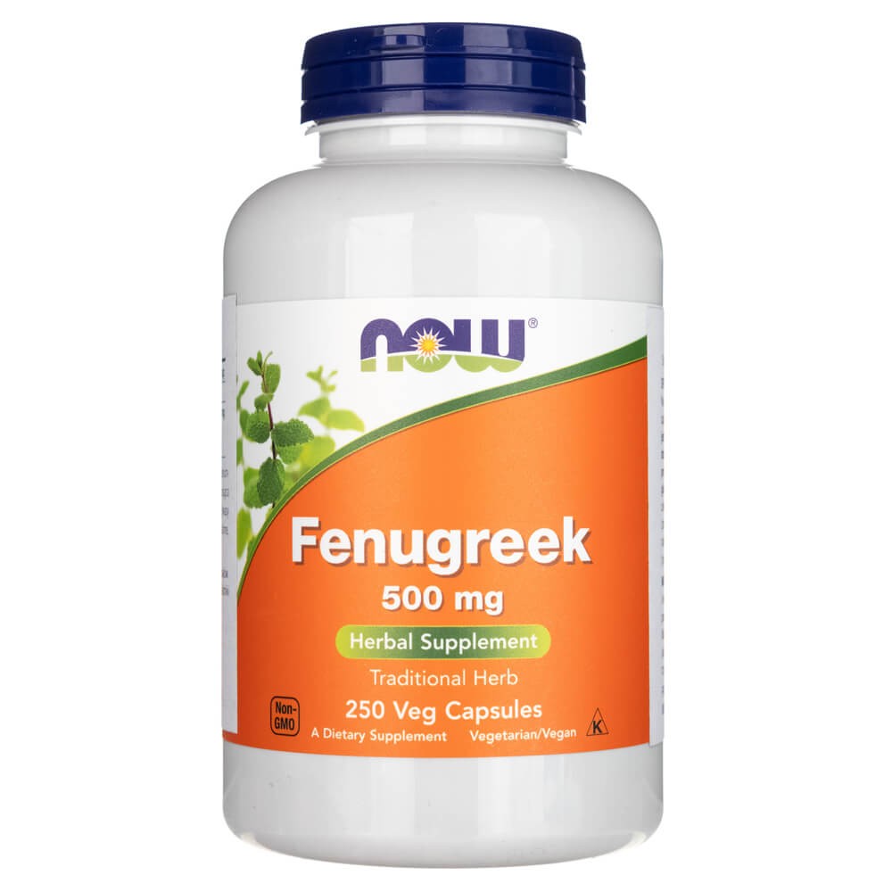 Now Foods Fenugreek 500 mg – 250 kapslit