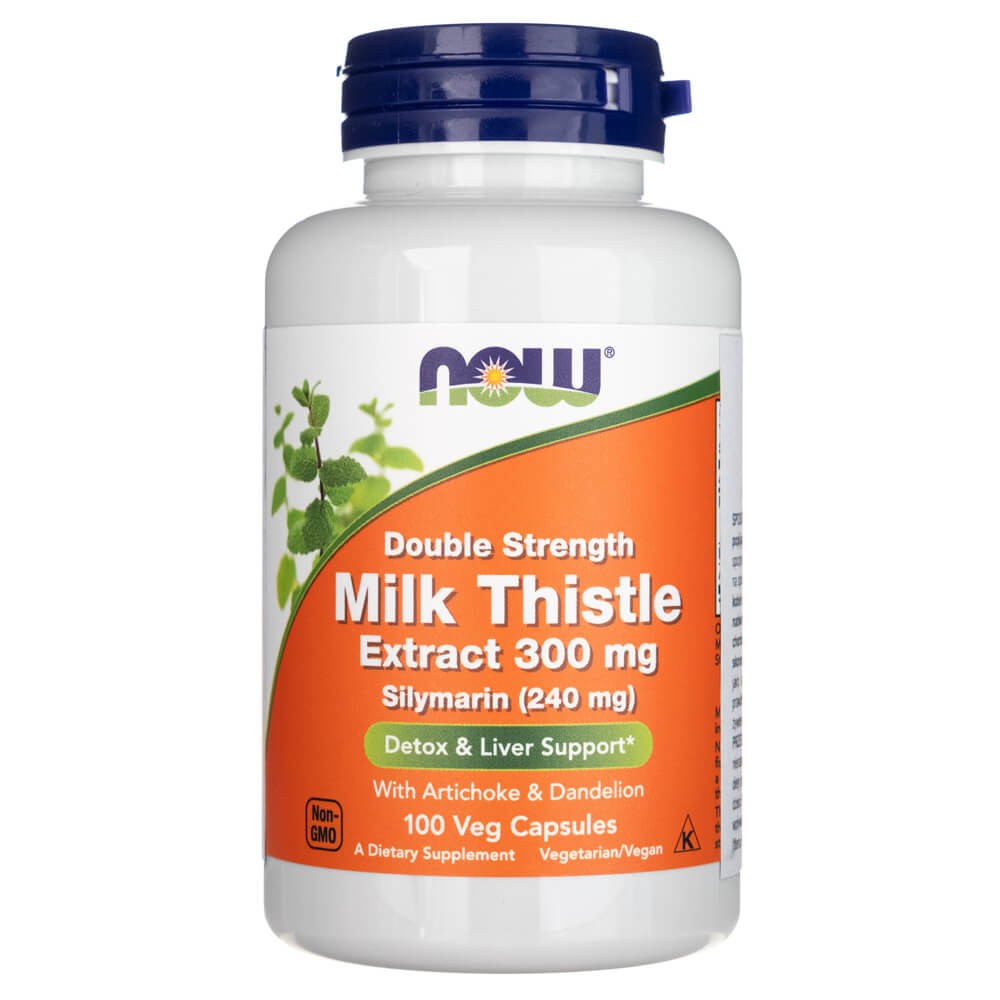 Now Foods Piimohaka ekstrakt, topeltkangus 300 mg - 100 kapslit