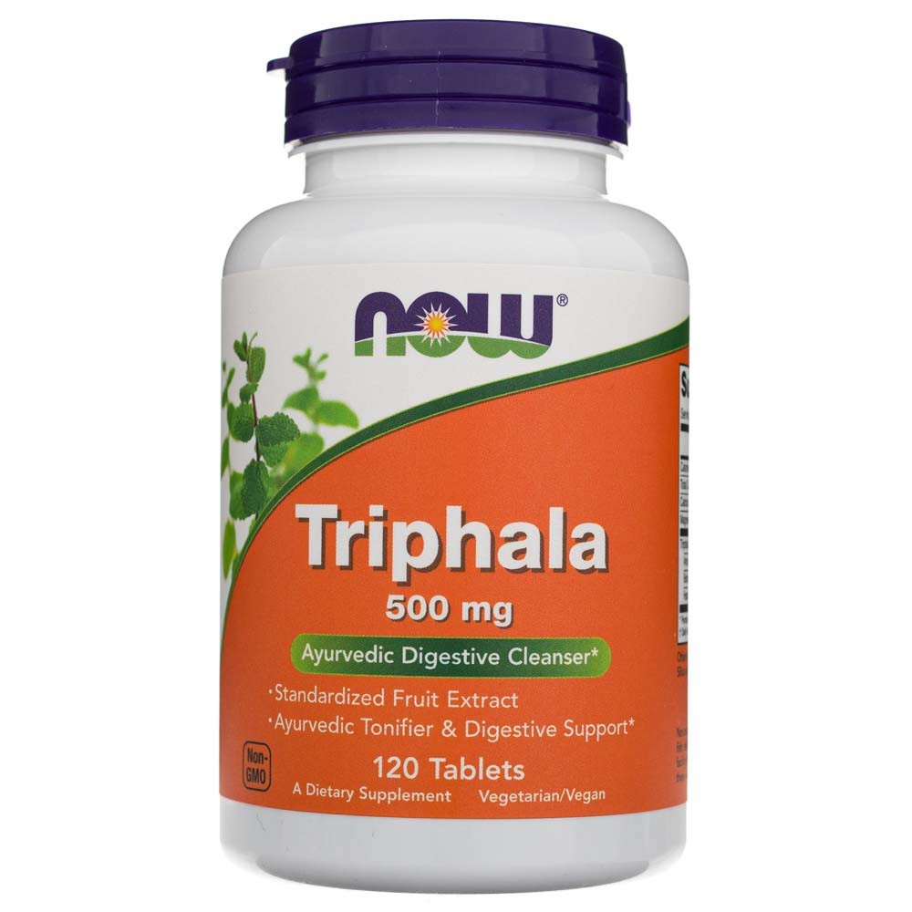 Now Foods Triphala 500 mg - 120 tabletti