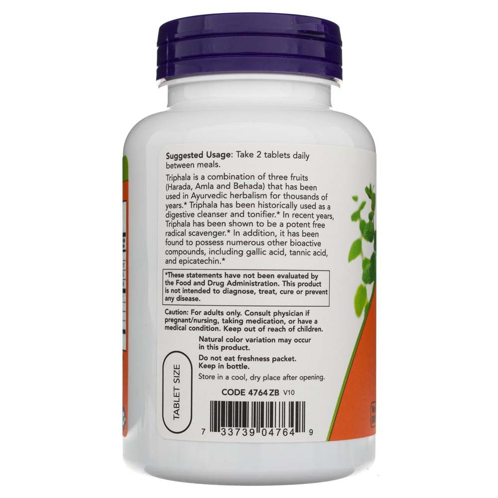 Now Foods Triphala 500 mg - 120 tabletti