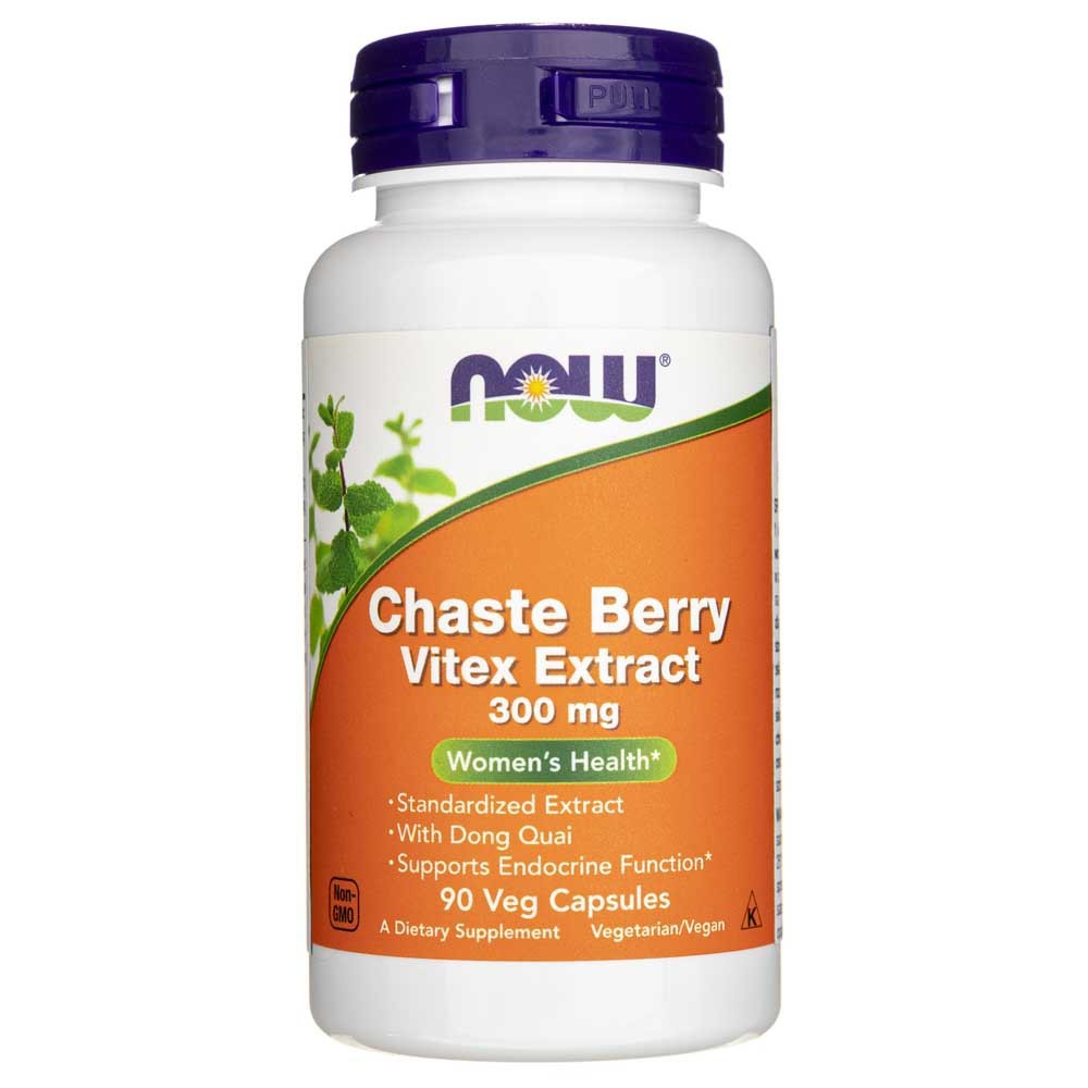 Now Foods Chaste Berry Vitex ekstrakt 300 mg – 90 kapslit