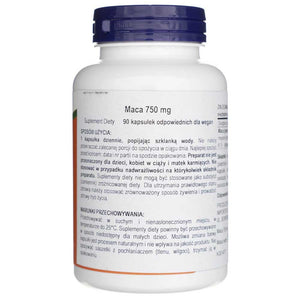 Now Foods Maca tooraine 750 mg - 90 kapslit