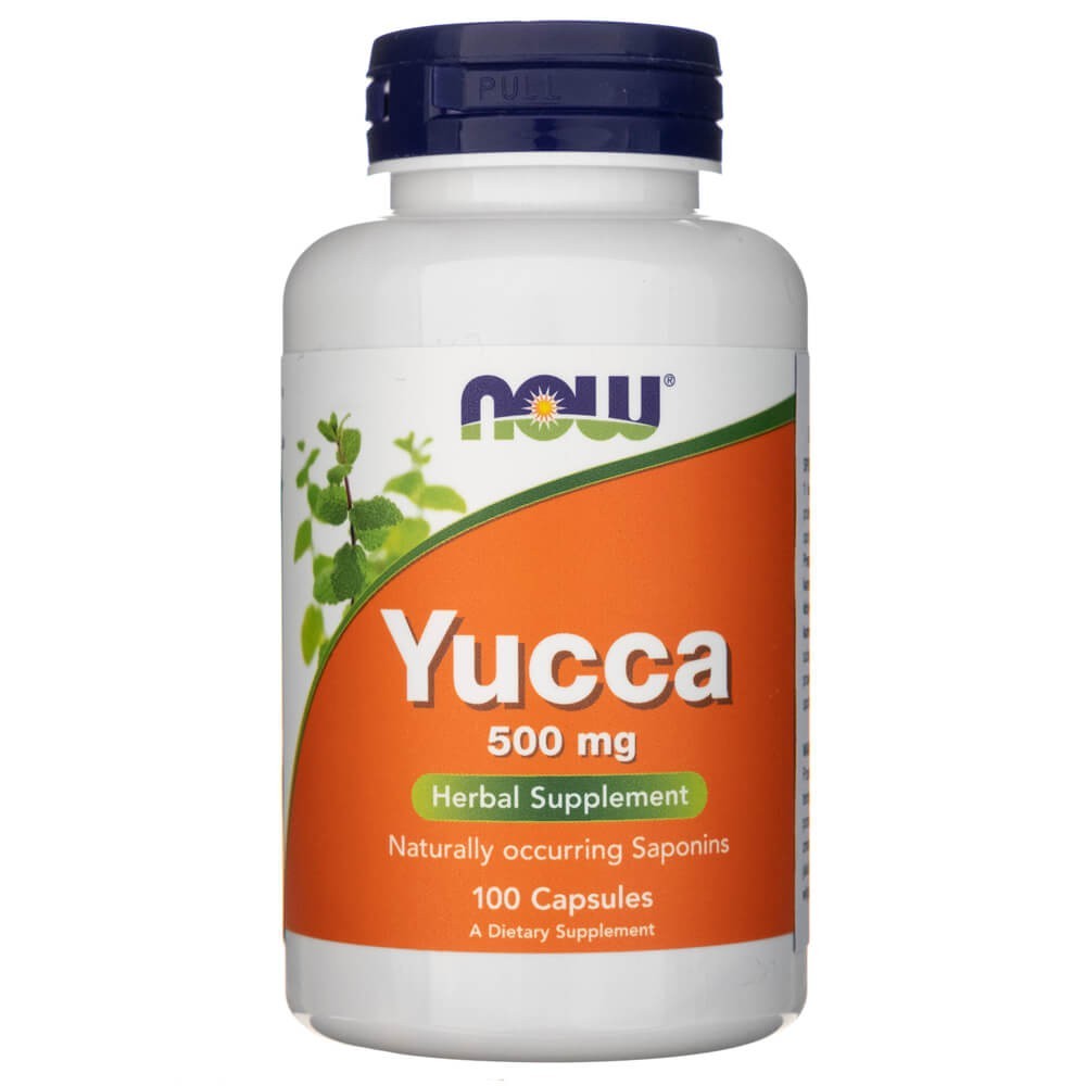 Now Foods Yucca 500 mg - 100 kapslit