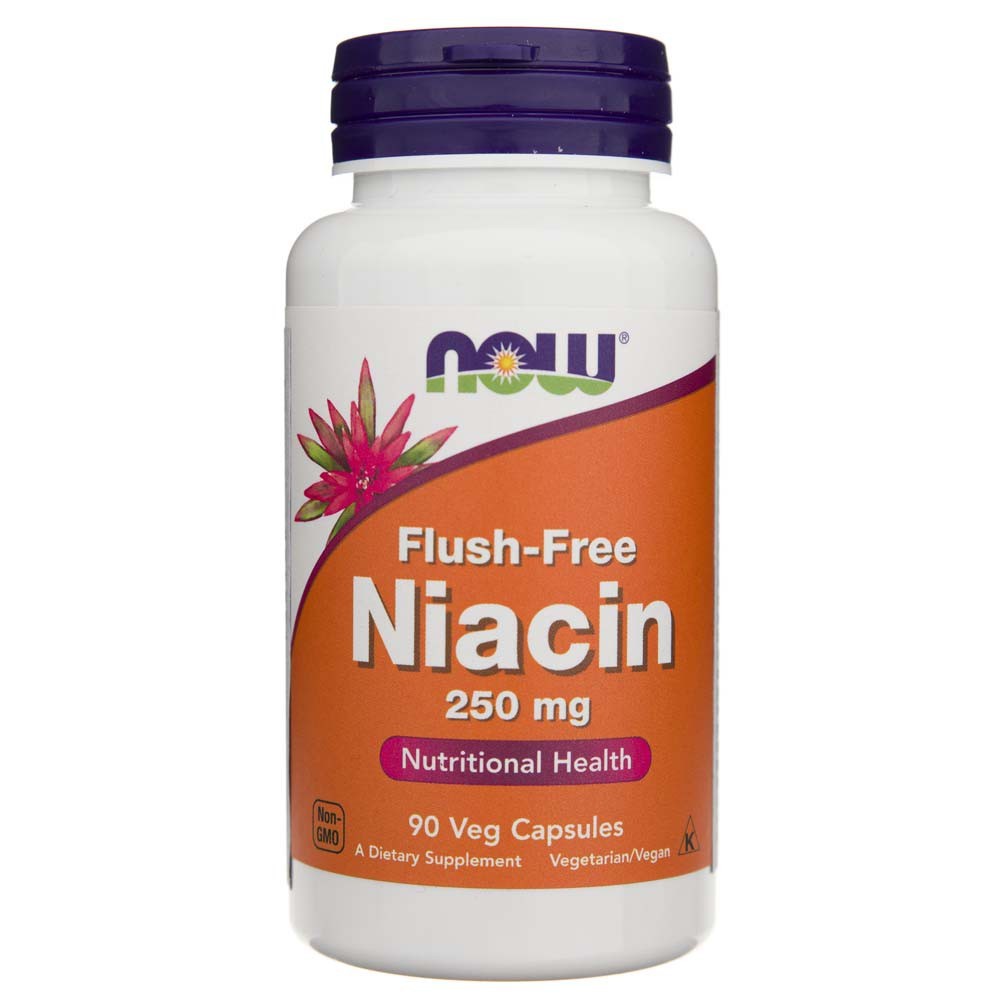 Now Foods nikotiinhape 250 mg - 90 kapslit