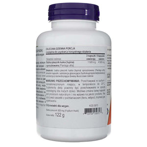 Now Foods Psülliumi kestad 500 mg - 200 kapslit
