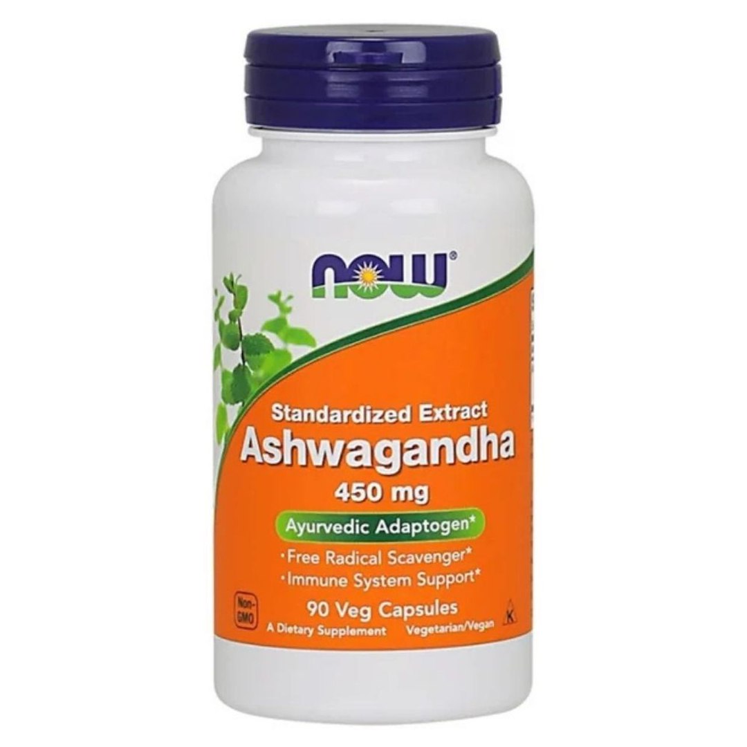 Now Foods Ashwagandha ekstrakt 450 mg – 90 kapslit