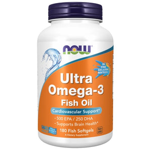Now Foods Ultra Omega-3 kalaõli - 180 kapslit