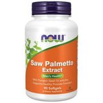 Now Foods Saw Palmetto 80 mg tsingi ja kõrvitsaseemnetega – 90 kapslit