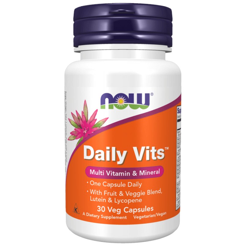 Now Foods Daily Vits (Multivitamiinid) - 30 kapslit