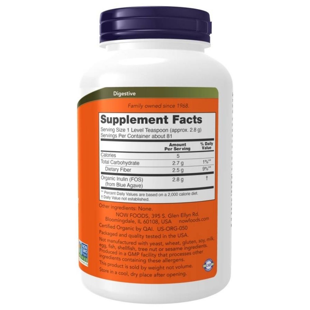 Now Foods inuliinipulber - 454 g