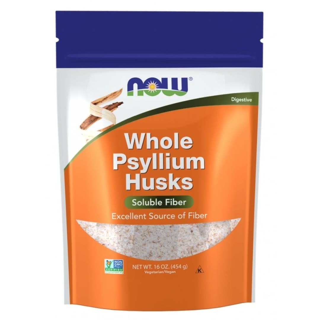 Now Foods Psülliumi seemnekestad – 454 g