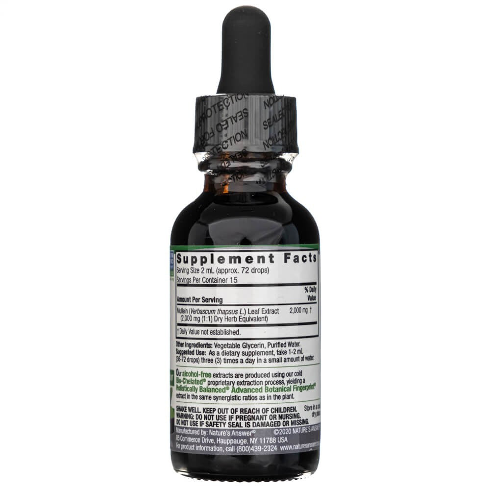 Nature's Answer Virgin leht, vedelekstrakt, alkoholivaba - 30 ml