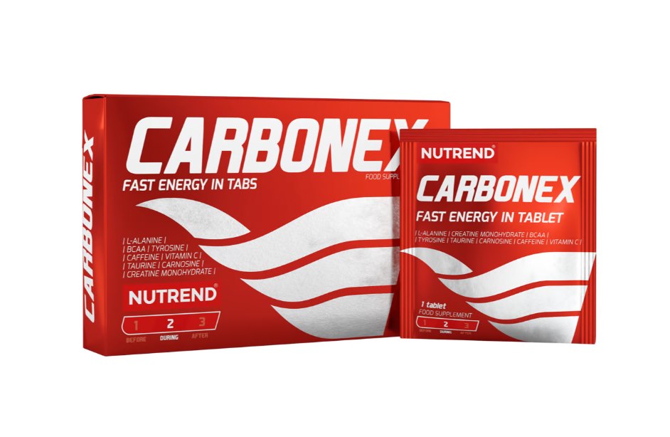 Nutrend Carbonex energinės tabletės - 12 tablečių - Magnis.lt