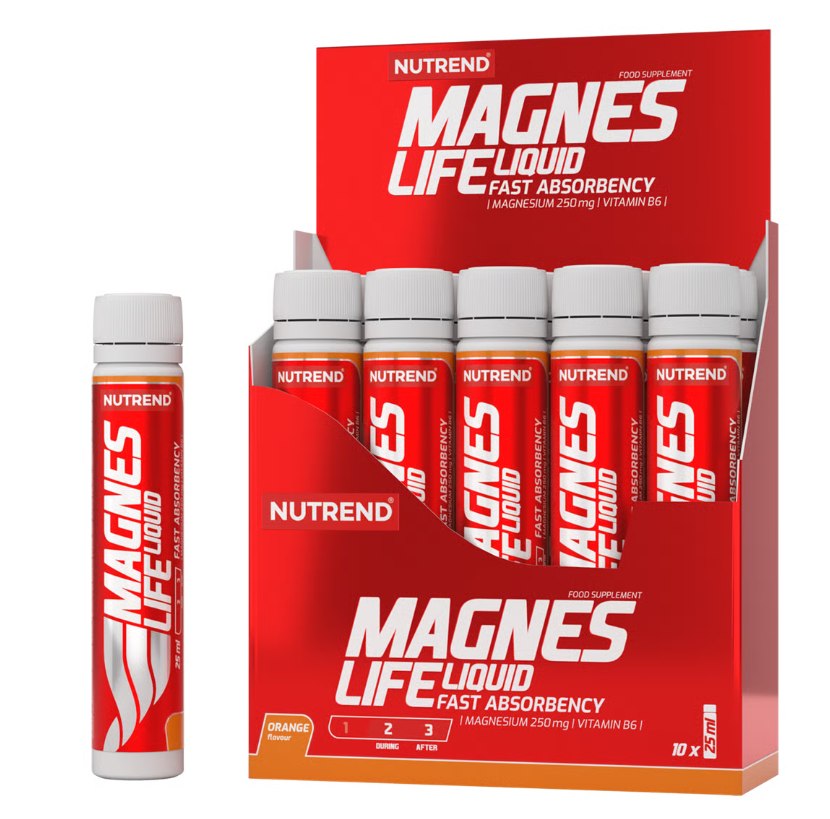 Nutrend Magneslife vedel apelsin - 10x25 ml