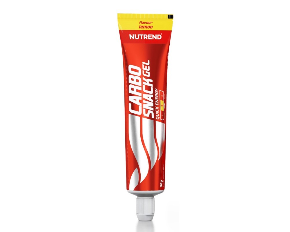 Nutrend Carbosnack (mėgintuvėlis) citrina - 50 g - Magnis.lt