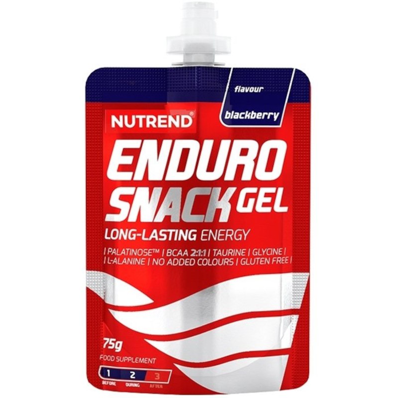 Nutrend Endurosnack gervuogių paketėlis - 75 g - Magnis.lt