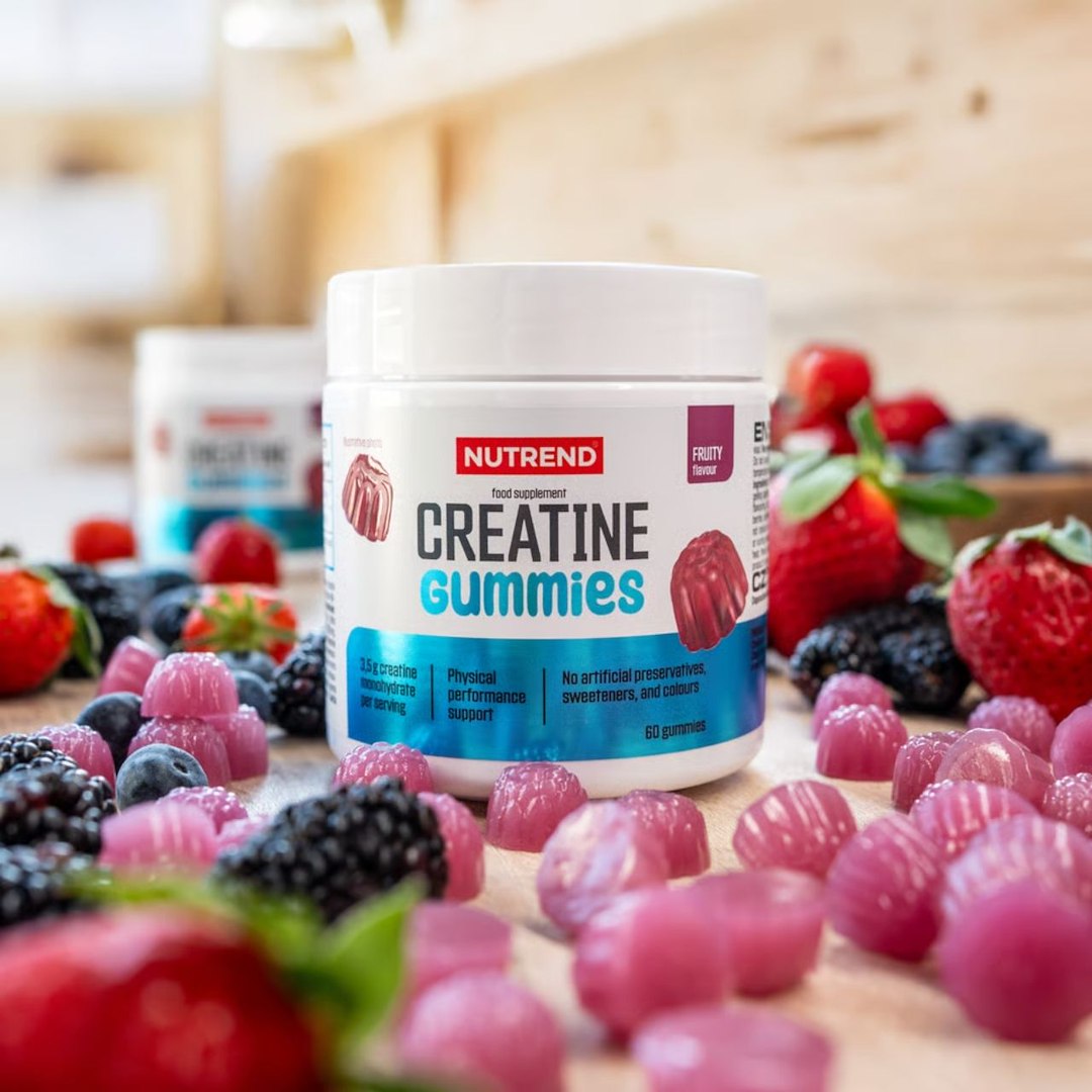 Nutrend Creatine Gummies, metsamarjad – 60 kummikommi