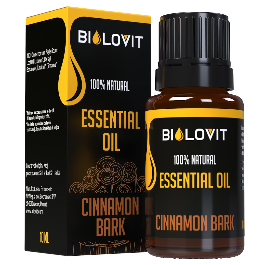 Bilovit cinamono žievės eterinis aliejus - 10 ml - Magnis.lt