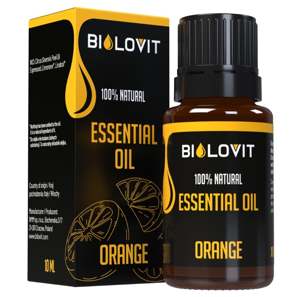 Bilovit apelsinų eterinis aliejus - 10 ml - Magnis.lt