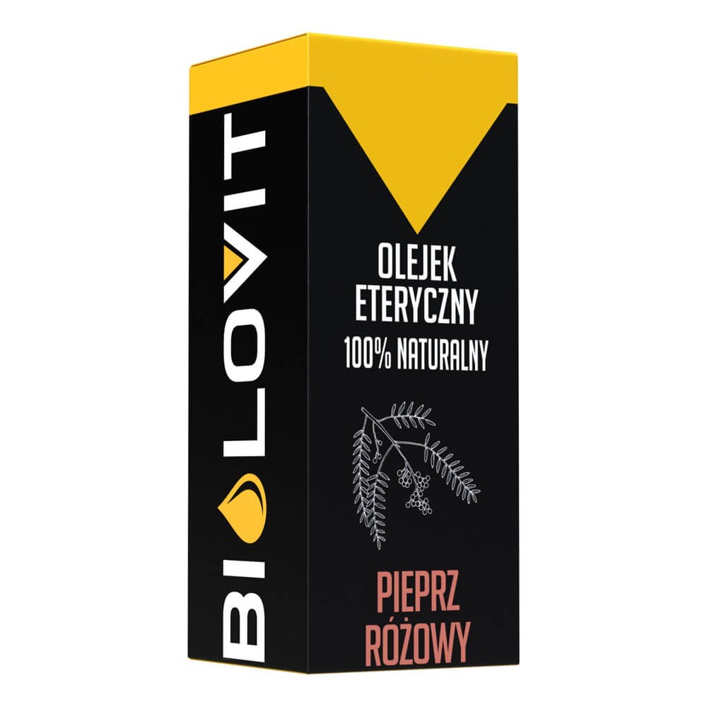 Bilovit roosa pipra eeterlik õli – 10 ml