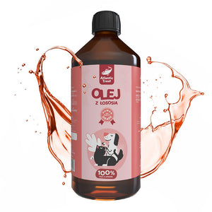 Atlantic Treat 100% lõheõli koertele ja kassidele - 1000 ml
