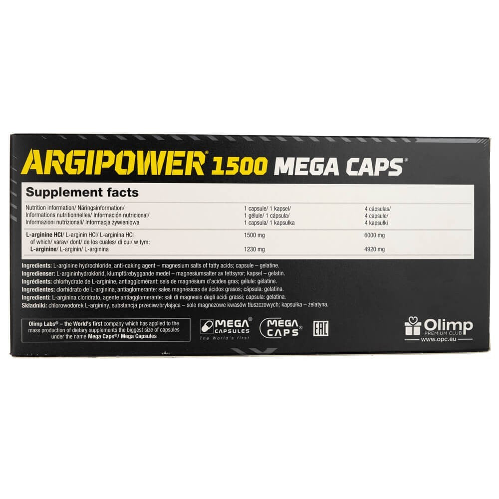 Olimp ArgiPower 1500 Mega Caps - 120 kapslit