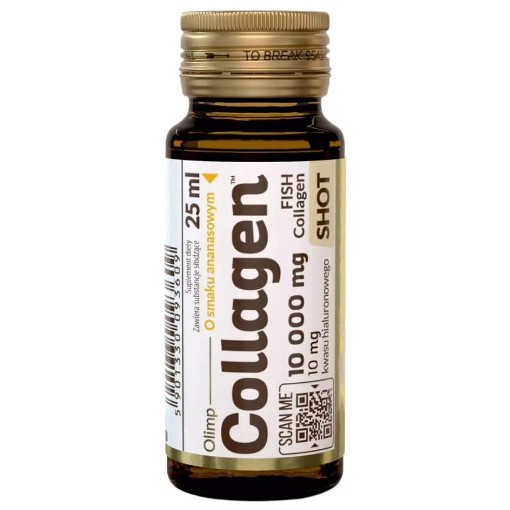 Olimp Collagen Shot 10 000 mg, ananass – 25 ml
