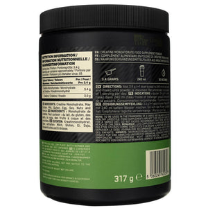 Optimum Nutrition Mikroniseeritud kreatiin, pulber - 317 g