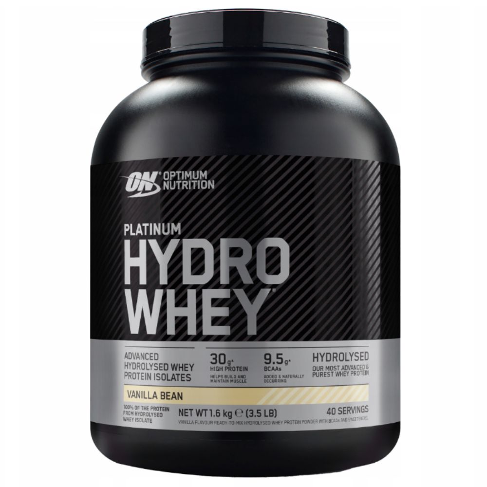 Optimum Nutrition Platinum Hydrowhey vanillimaitseline valgukonsentraat - 1600 g