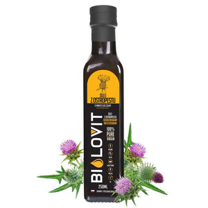 Bilovit Thistle Oil šalto spaudimo aliejus - 250 ml - Magnis.lt