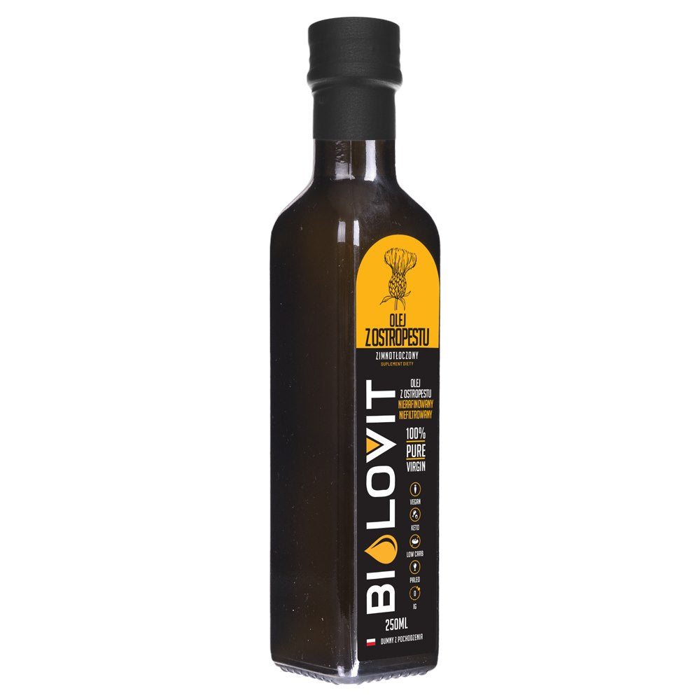 Bilovit Thistle Oil šalto spaudimo aliejus - 250 ml - Magnis.lt