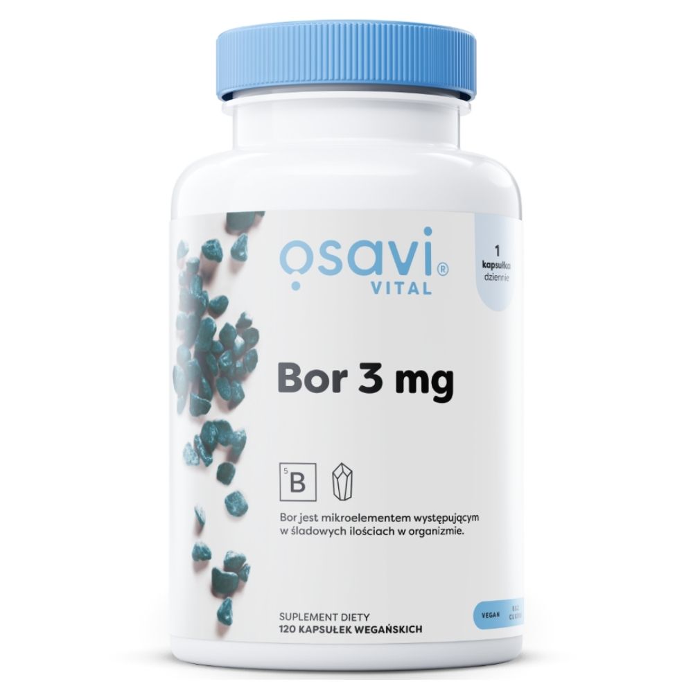 Osavi Boron 3 mg - 120 kapsulių - Magnis.lt