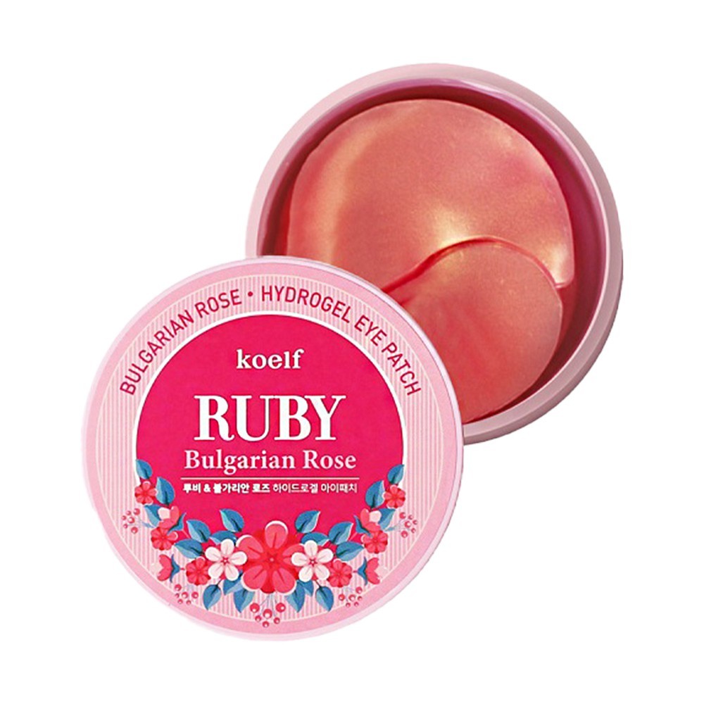 Petitfee hüdrogeelsed silmapadjad Ruby Bulgarian Rose - 60 tk.