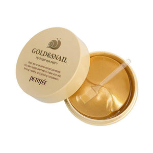 Petitfee Gold&Snail hüdrogeelsed silmapadjad - 60 tk.