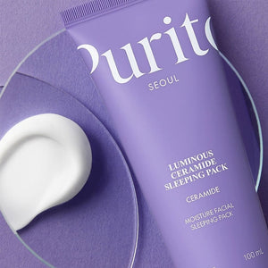 Purito Seoul Luminous Ceramide taastav öökreem-mask – 100 ml