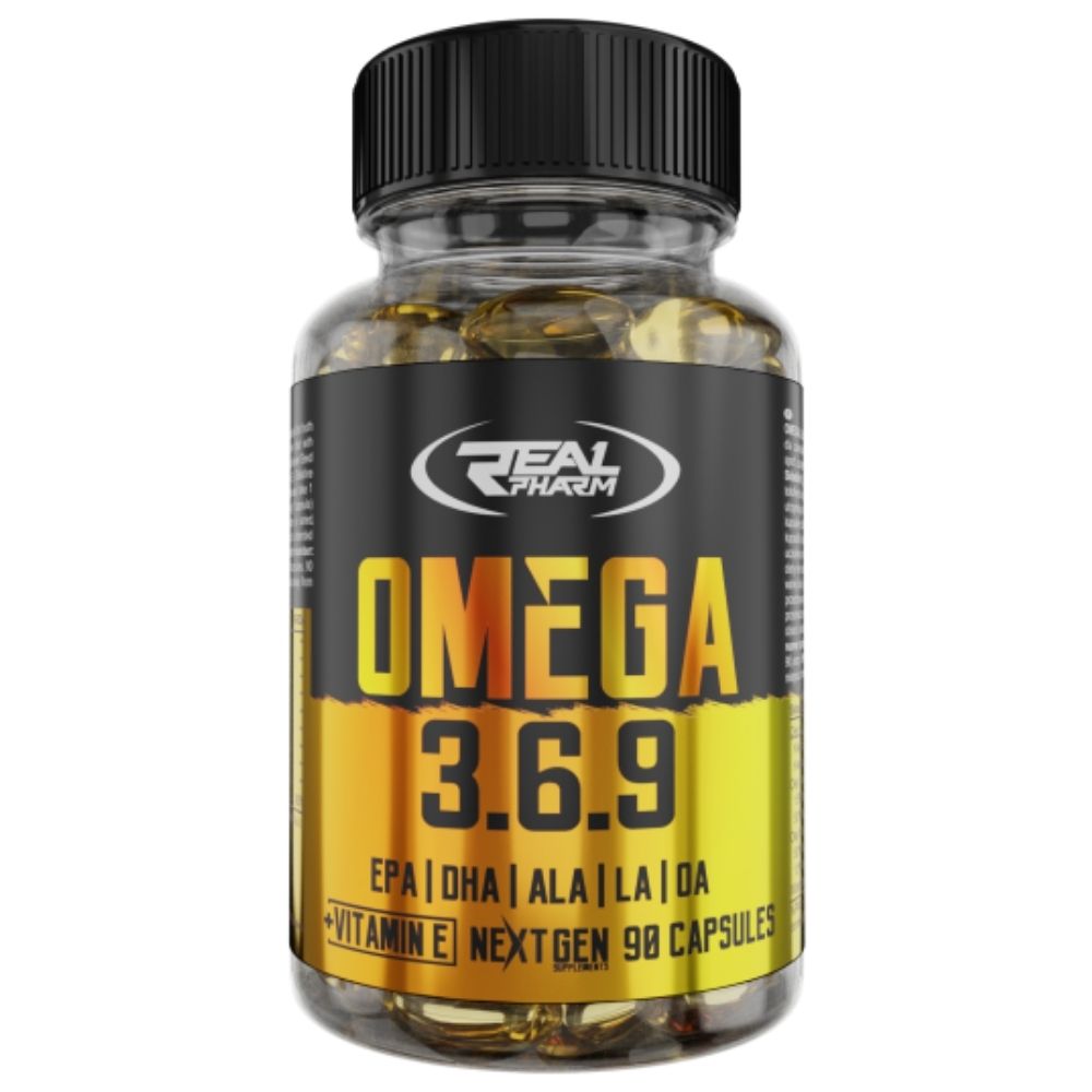 Real Pharm Omega 3-6-9 – 90 kapslit