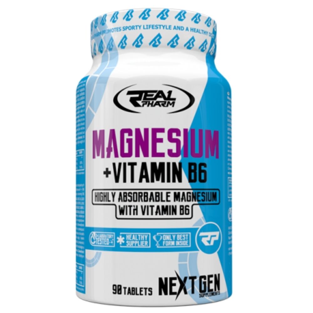 Real Pharm magneesium + B6 - 90 tabletti