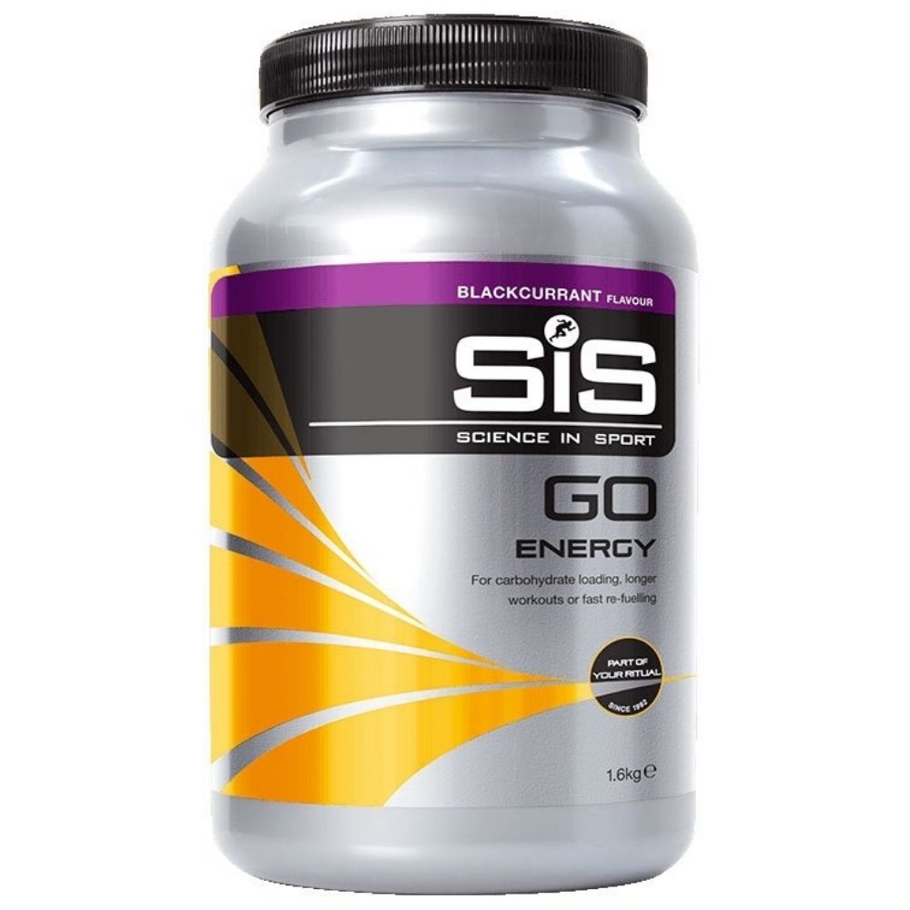 SiS GO Energy, süsivesikute jook, must sõstar – 1600 g