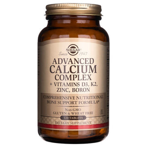 Solgar Advanced Calcium Complex – 120 tabletti